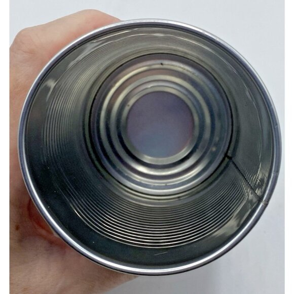 Christmas Barware Tumblers Tinsel Philadelphia Bar Metal Cups Lot of 2 HTF - Picture 6 of 15